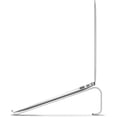 thumbnail image 1 of elago L3 Stand [Silver] - [Premium Aluminum][Prevents Bad Posture][Natural Heat Sink] - for Laptop Computers, 1 of 8