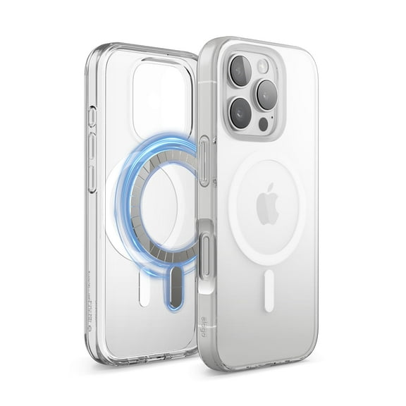 elago Magnetic Hybrid Clear Case Compatible with iPhone 16 Pro Case Cover 6.3" - Compatible with MagSafe, PC + TPU Hybrid Technology, Shockproof bumper, Raised Camera Protection (Clear)