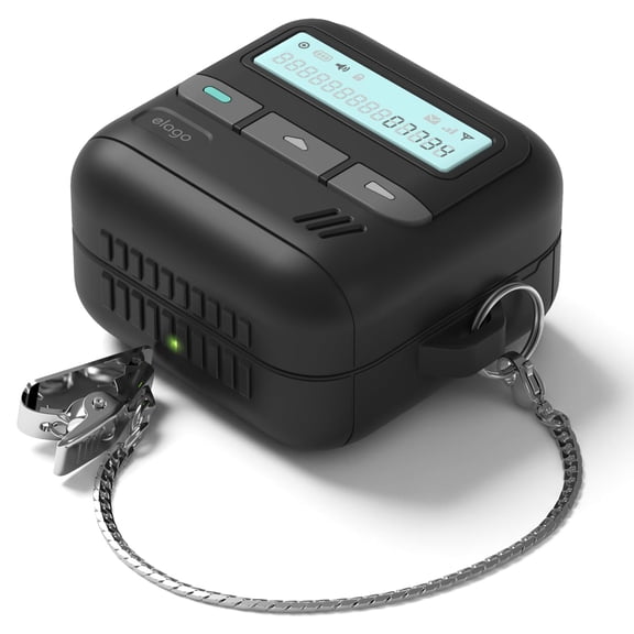 elago Pager Case Compatible with Samsung Galaxy Buds 4 Pro & Galaxy Buds 4 Case, Landyard Included, Shock Resistant, Full Protection (Black)