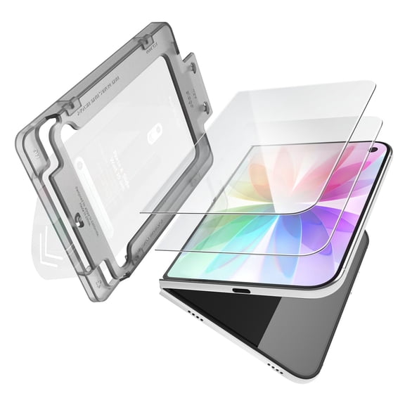 elago Tempered Glass+ Screen Protector for iPhone Duo (2 Pack)