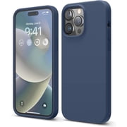 elago iPhone 14 Pro Max Case, Liquid Silicone Case, Full Body Protective Cover, Shockproof, Slim Phone Case, Anti-Scratch, 6.7 inch (Jean Indigo)