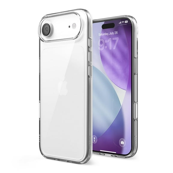 elago for iPhone 17 Air Case, Crystral Clear Case, PC + TPU Hybrid Technology, Ultra Slim, Raised Camera Protection, Durable Scratch-Resistant, Shockproof Protective Cover, 6.6 inch