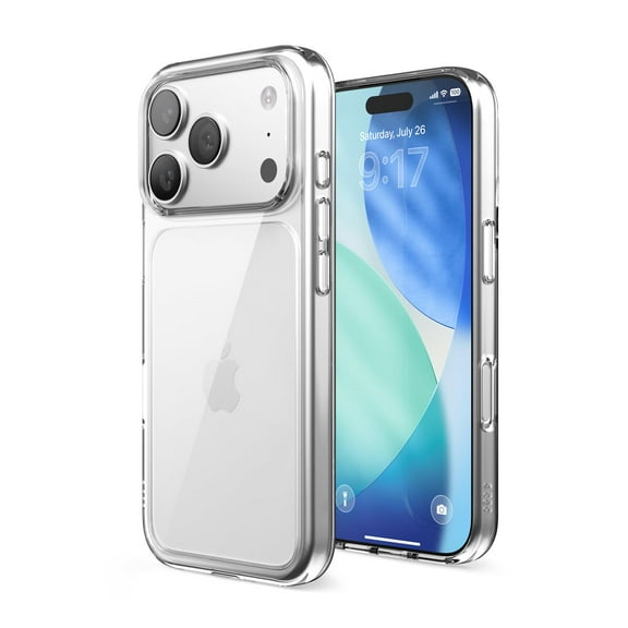 elago for iPhone 17 Pro Case, Crystral Clear Case, PC + TPU Hybrid Technology, Ultra Slim, Raised Camera Protection, Durable Scratch-Resistant, Shockproof Protective Cover, 6.3 inch