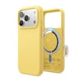 thumbnail image 1 of elago for iPhone 17 Pro Case, Premium Magnetic Silicone Case, Compatible with MagSafe, Liquid Silicone Material, Protective Cover, Shockproof, Slim Phone, 6.3 inch (Yellow), 1 of 5