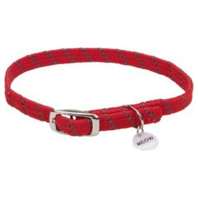 Elastacat reflective safety store stretch cat collar