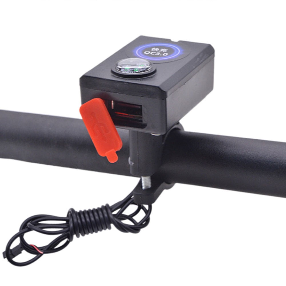 electric bike scooter 30W charger for 36-48V battery cellphone USB adapter