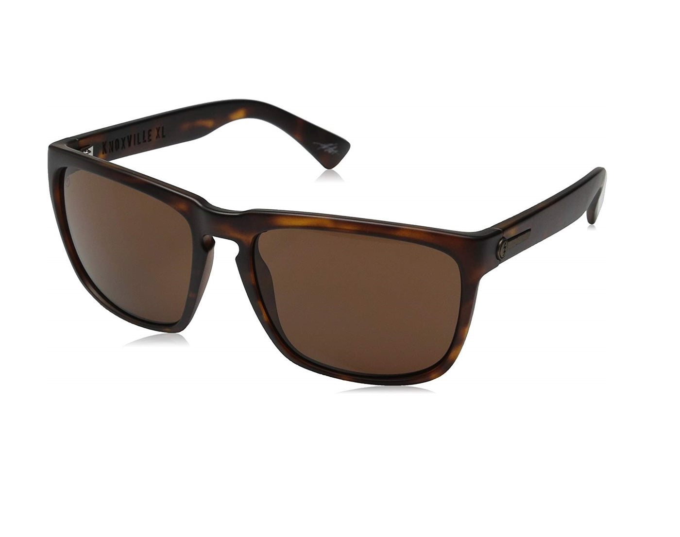electric knoxville xl sunglasses matte tortoiseohm melanin bronze