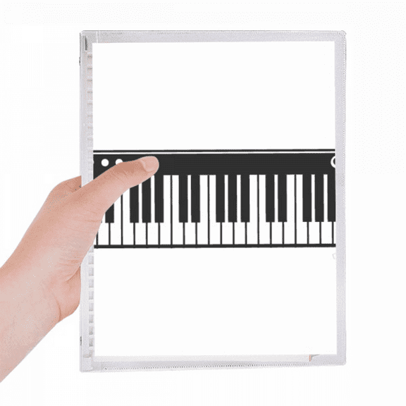 electric piano music vitality sounds notebook loose diary refillable journal statiry