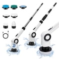 thumbnail image 1 of BN-LINK Electric Spin Scrubber, Cordless Cleaning Brush Scrubber with 7 Replaceable Brush Heads, Adjustable Length and Angle, 3 Speeds, Waterproof Bathroom Scrubber for Bathtub Kitchen Wall Cleaning, 1 of 8