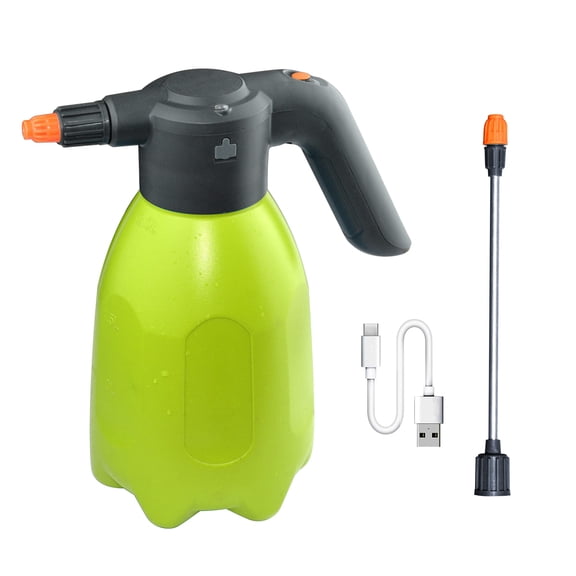 electric sprayer  Bottle 2L/0.5Gallon, Rechargeable Battery Powered Sprayer Spray 60 Bottles On a Single Charge, Automatic Plant MisterPump Sprayer,Indoor Watering Can for Plants