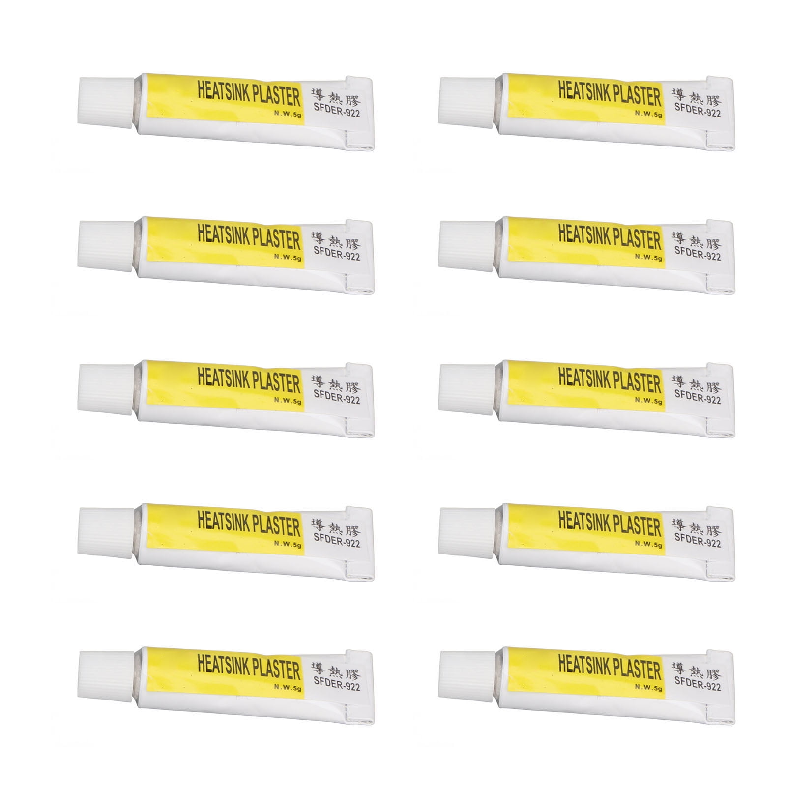 electronics 10pcs Thermal Conductive Glue Each 5g 1.5MPA Strong