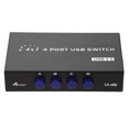 Electronics 2 4 Port Usb 2 0 Manual Sharing Switch Switcher Box For Pc Printer Scanner 4 Port