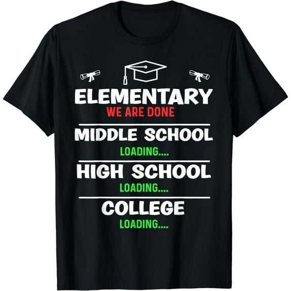 elementary graduation class 2024 5th 6th grade Graduate T-Shirt