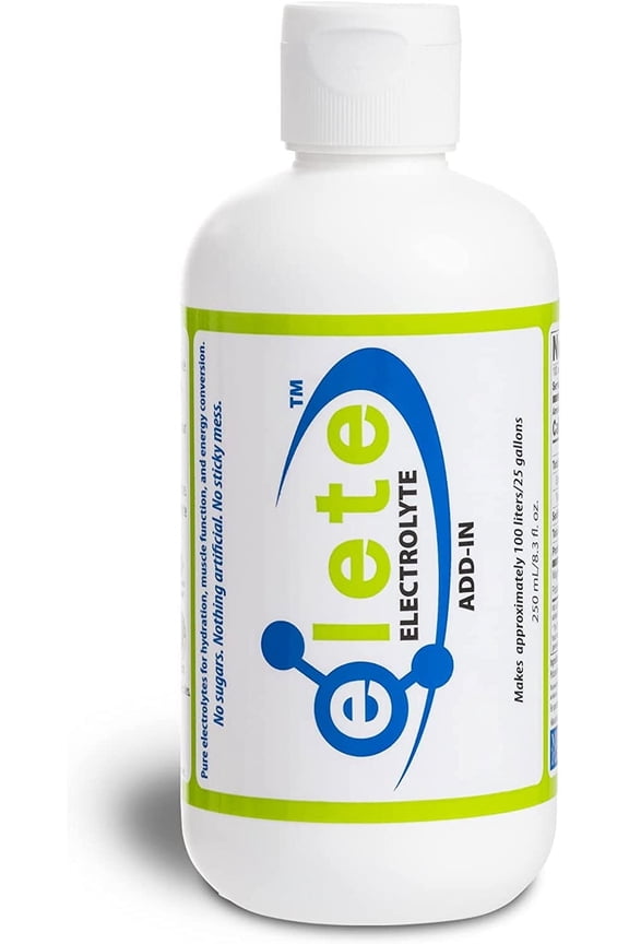 Electrolyte Add-in Hydration Drops | Sodium, Magnesium, Potassium & Trace Minerals | Unflavored, All Natural | Leg and Muscle Cramp Relief | Transform Any Drink into a Sports Drink, 8.3oz