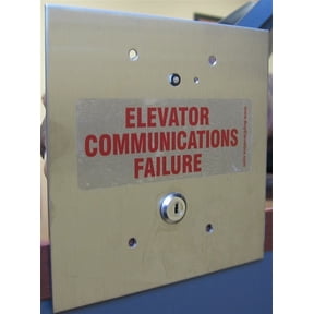 elevator Phone Line Verification Panel with Key Switch , LV-1K , E-1600-50A , LV-K1