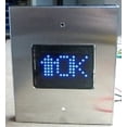 thumbnail image 1 of Buy Elevators Dot Matrix Position Indica, DOT MATRIX SM Surface Mount LED Blue Stainless Steel ,1 Pack ,   1,2" Height Characters, 1 of 2