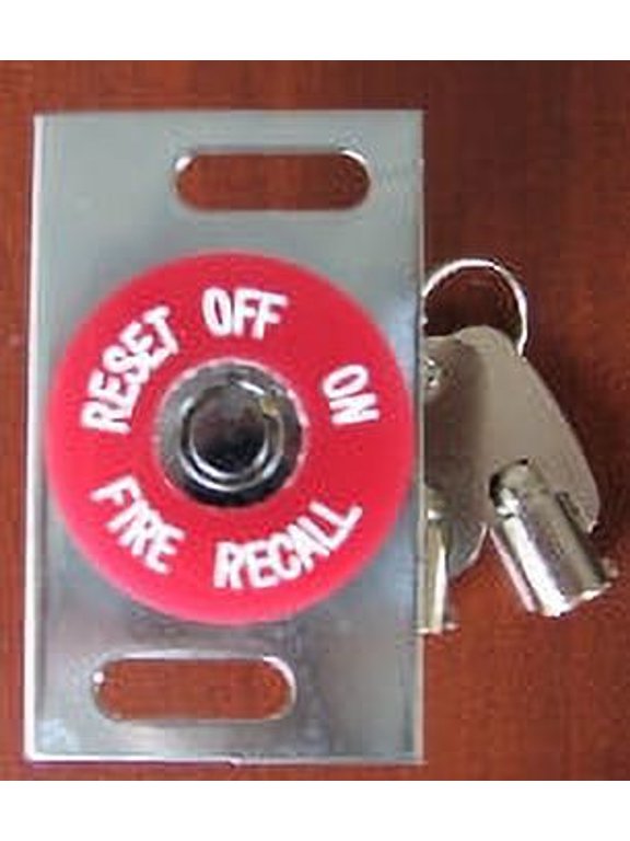 elevator keys Fire Recall switch FEO-K1, Vertical or Horizontal