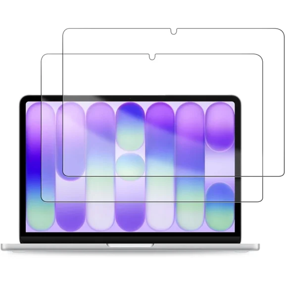 elitegadget 2 Pack Screen Protector For Apple MacBook Neo 13-inch (A18 Pro) - Tempered Glass Film High Definition 9H Hardness