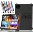 thumbnail image 1 of elitegadget Case for Callsky-Tab Android Tablet, 10.1 inch Android 15 Tablet (Cpad 10) - Lightweight Protective Silicone Stand Cover + 1 Random Color Stylus (Black), 1 of 5