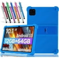 thumbnail image 1 of elitegadget Case for Callsky-Tab Android Tablet, 10.1 inch Android 15 Tablet (Cpad 10) - Lightweight Protective Silicone Stand Cover + 1 Random Color Stylus (Blue), 1 of 5