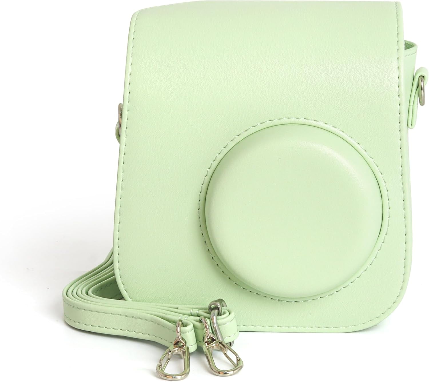 InstantCamera Case, PU Mini Camera Protective Bag for Fujifilm InstaxMini 12 Camera, Portable Travel Camera Carrying Bag with Adjustable Shou 並行輸入