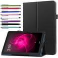 thumbnail image 1 of elitegadget Case for Headwolf WPad5 Android 14 Tablet 10 inch Tablet - Slim Lightweight Folio PU Leather Folding Stand Cover Case + 1 Random Color Stylus (Black), 1 of 5
