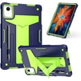 thumbnail image 1 of elitegadget Case for Lenovo Tab M11 11 inch Tablet (TB-330FU / TB-331FC) 2024 Released - Hybrid Protective Case Cover with Kickstand (Navy Blue/Green), 1 of 5