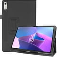 thumbnail image 1 of elitegadget Case for Lenovo Tab P11 Gen 2 (11.5 inch) TB-350FU/TB-350XC Released in 2023 - Slim Lightweight Folio PU Leather Folding Stand Cover Case (Black), 1 of 5