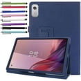 thumbnail image 1 of elitegadget Case for Nook 9" Lenovo Tablet (2024) / Lenovo Tab M9 (TB-310FU) - Lightweight Folio Stand Cover PU Leather Case for Lenovo Tab M9 9 Inch Display 2024/2023 + 1 Random Stylus (Navy Blue), 1 of 4