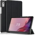thumbnail image 1 of elitegadget Case for Nook 9" Lenovo Tablet (2024) / Lenovo Tab M9 (TB-310FU, 2023 Released) 9 Inch Display Tablet - Slim Lightweight Trifold Shell Stand Cover Case + 1 Random Stylus (Black), 1 of 6