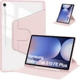 thumbnail image 1 of elitegadget Case for Samsung Galaxy Tab S10 FE+/S10 FE Plus 13.1 Inch 2025 Released - 360 Degree Rotation Protective Stand Clear Back Cover Case (Pink), 1 of 5