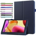 thumbnail image 1 of elitegadget Case for Samsung Galaxy Tab A9 Plus 11 Inch 2023, Slim Lightweight Folio Stand Cover PU Leather Case + 1 Stylus for Samsung Tablet A9+ 11" Inch (SM-X210/X216/X218) (Navy Blue), 1 of 4