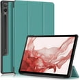 thumbnail image 1 of elitegadget Case for Samsung Galaxy Tab S9 11 Inch SM-X710/X716/X718 Released in 2023 - Lightweight Slim Shell Tri-fold Stand Auto Wake/Sleep Folio Cover Case (Sea Green), 1 of 5