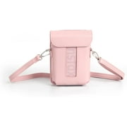 elitegadget Case for Fujifilm Mini Link 3 Printer - Protective PU Leather Bag Cover with Removable Shoulder Strap Case (Pink)