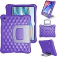 thumbnail image 1 of elitegadget Case for Onn 10.1 Inch Tablet (2024 Model) Gen 4 - Shockproof Lightweight Protective EVA Kids Kickstand Cover Case + 1 Stylus (Purple), 1 of 6