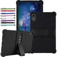 thumbnail image 1 of elitegadget Case for PUTECCH Android 12 Tablet 10 inch - Lightweight Protective Silicone Stand Cover + 1 Random Color Stylus (Black), 1 of 6