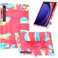 thumbnail image 1 of elitegadget Case for Samsung Galaxy Tab S10 FE 10.9" / Galaxy Tab S9 FE 10.9" - Dual Layer Protective Hybrid Cover Case with Kickstand (Candy/Pink), 1 of 5