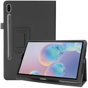 elitegadget Case for Samsung Galaxy Tab S10 FE 10.9" / Galaxy Tab S9 FE 10.9" - Slim Lightweight Folio PU Leather Folding Stand Cover Case (Black)