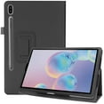 thumbnail image 1 of elitegadget Case for Samsung Galaxy Tab S10 Lite 10.9" / Galaxy Tab S10 FE 10.9" - Slim Lightweight Folio PU Leather Folding Stand Cover Case (Black), 1 of 5