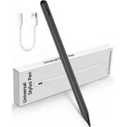 elitegadget Universal Touch Screen Stylus Pen for iPhone, iPad, Android Tablets, and All Capacitive Touch Screens Black