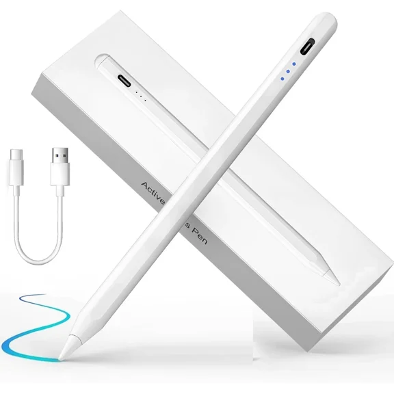 elitegadget Universal Touch Screen Stylus Pen for iPhone, iPad, Android Tablets, and All Capacitive Touch Screens (White)