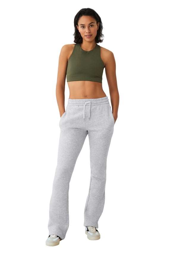Plus Size Bootcut Fleece Sweatpants