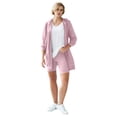 thumbnail image 1 of Ellos Plus Size Cotton Spandex Bike Shorts, 1 of 2