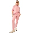 thumbnail image 1 of Ellos Plus Size Studio French Terry Drawstring Elastic Waistband Jogger, 1 of 5