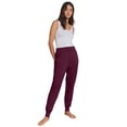 thumbnail image 1 of Ellos Plus Size Cotton Spandex Jogger Pull On Pants, 1 of 2