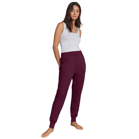 Ellos Plus Size Cotton Spandex Jogger Pull On Pants