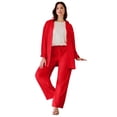 thumbnail image 1 of Ellos Plus Size Linen-Blend Elastic Waist Drawstring Relaxed Pant, 1 of 5