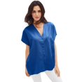 thumbnail image 1 of ellos Plus Size Oversized Linen-Blend Tunic, 1 of 2