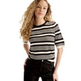 thumbnail image 1 of Ellos Plus Size Short Sleeve Fine Knit Pullover, 1 of 3