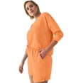 thumbnail image 1 of Ellos Plus Size Terry Cloth Short With Drawstring Elastic Waist, 1 of 2